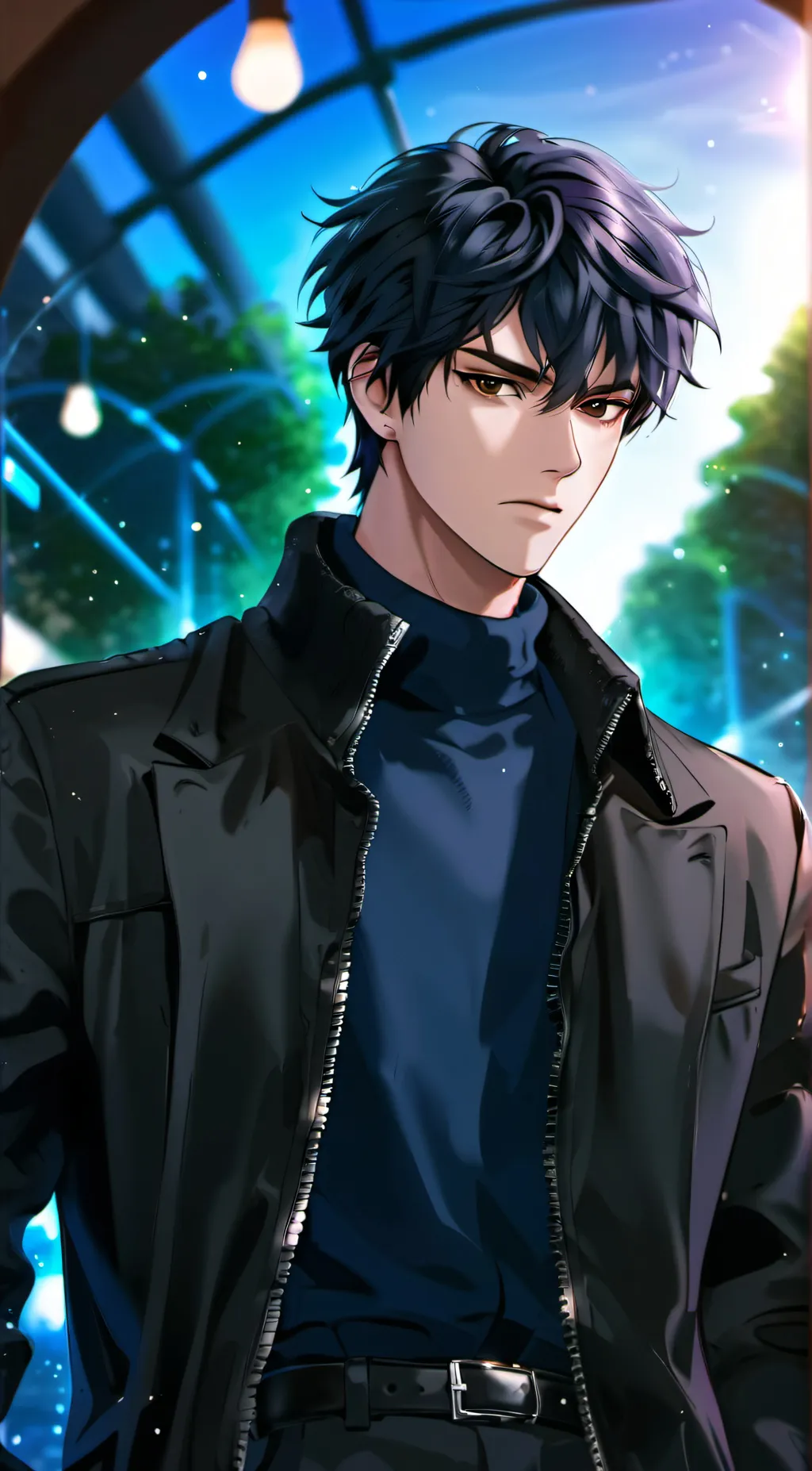 ai character: Ashton parks background