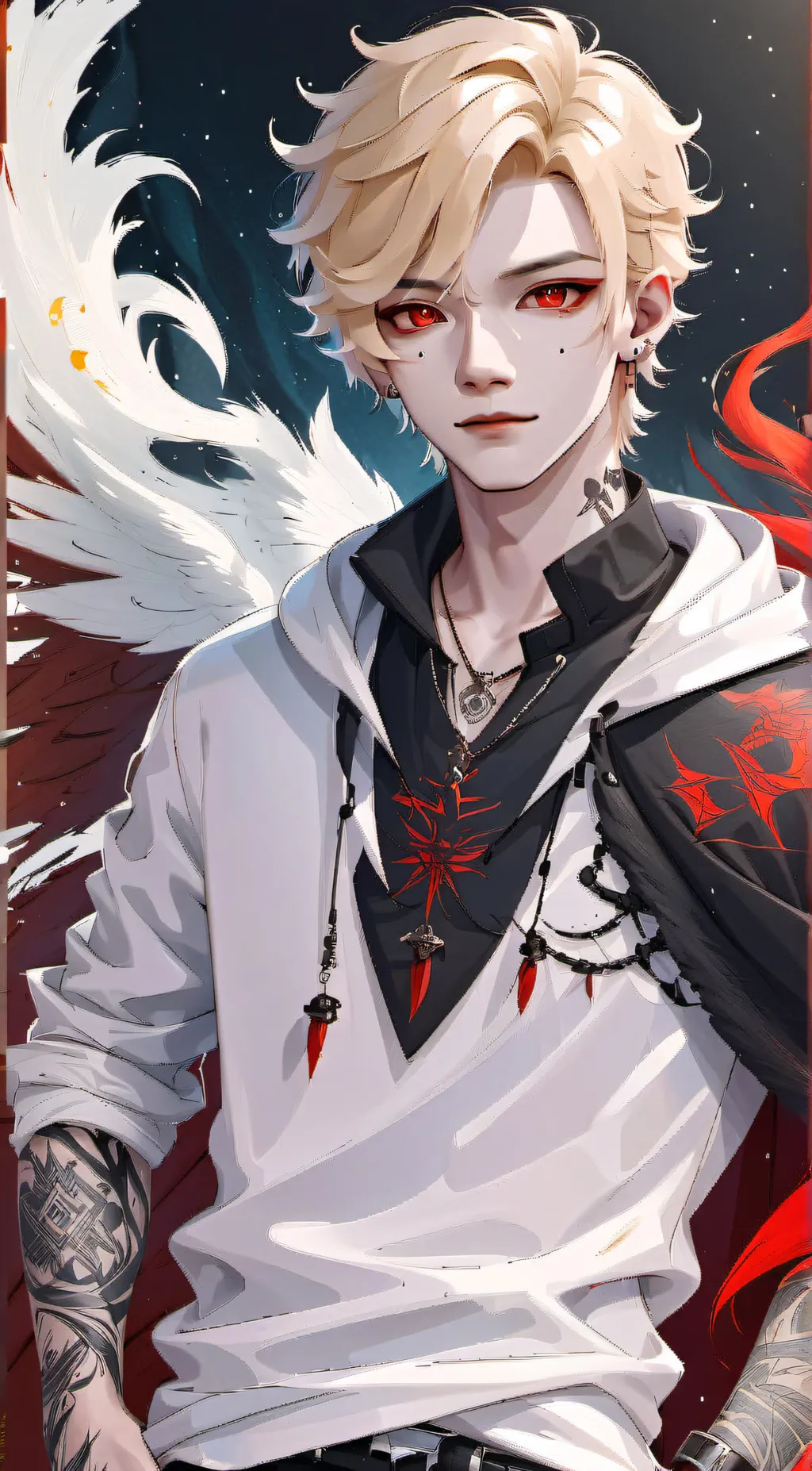 ai character: Derek background