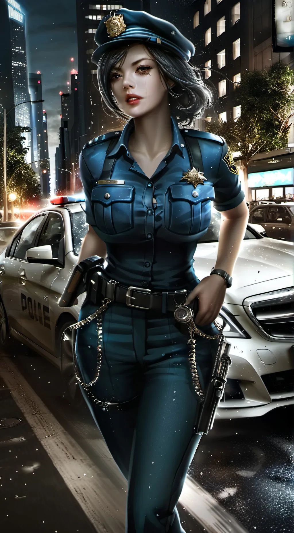 ai character: Officer Katy background