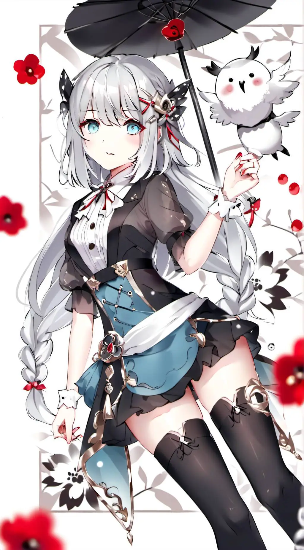 ai character: July background