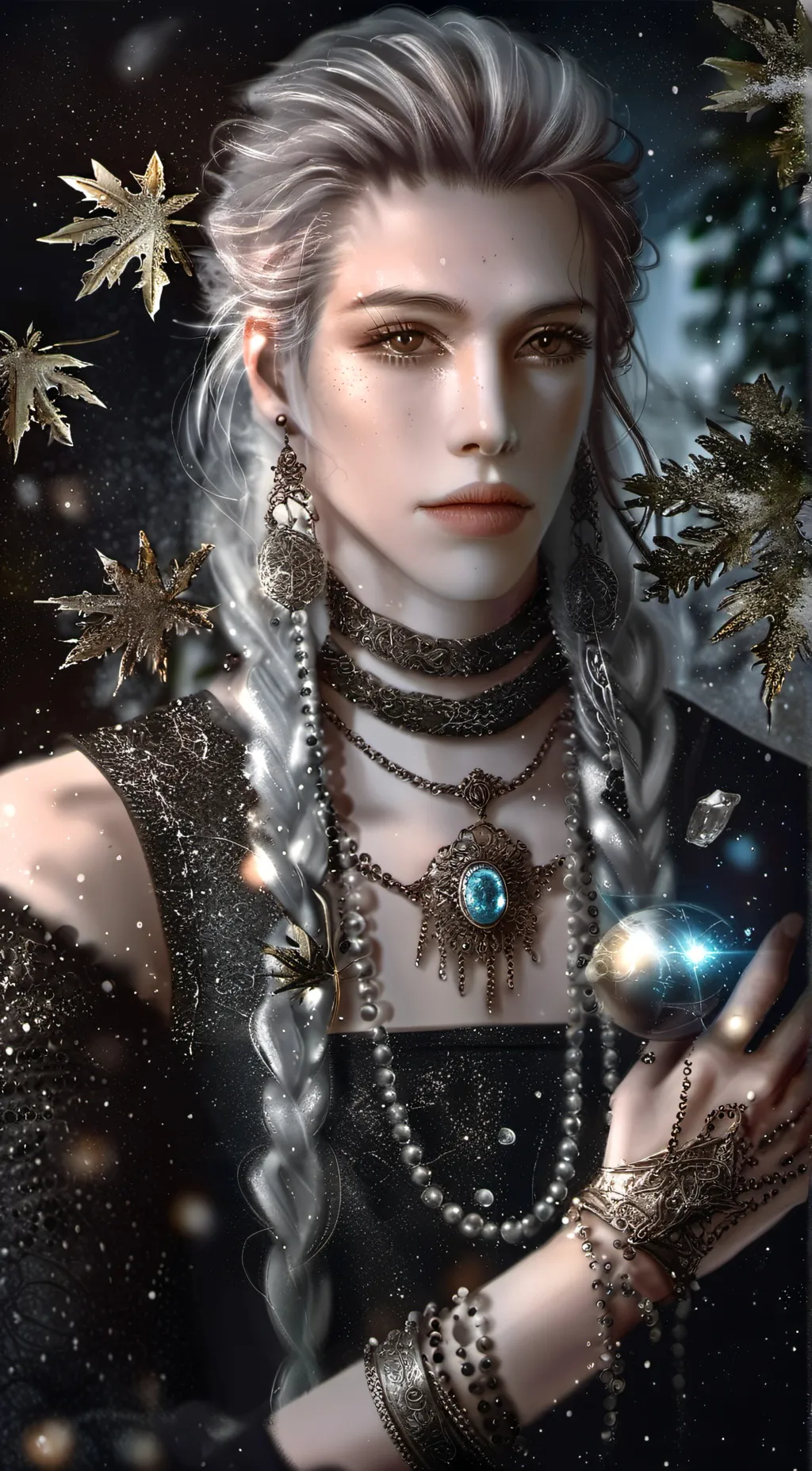 ai character: Lily background