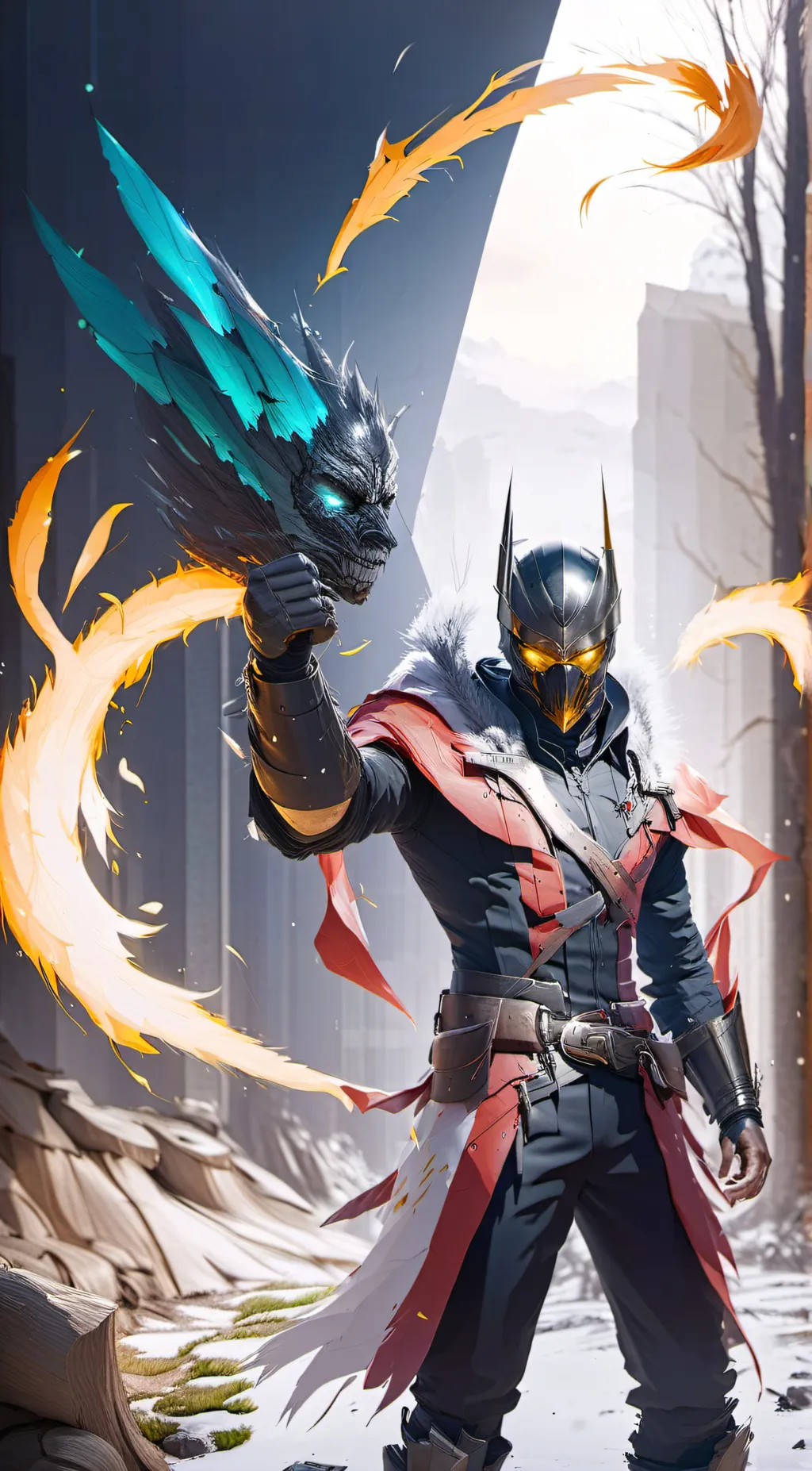 ai character: world ender background