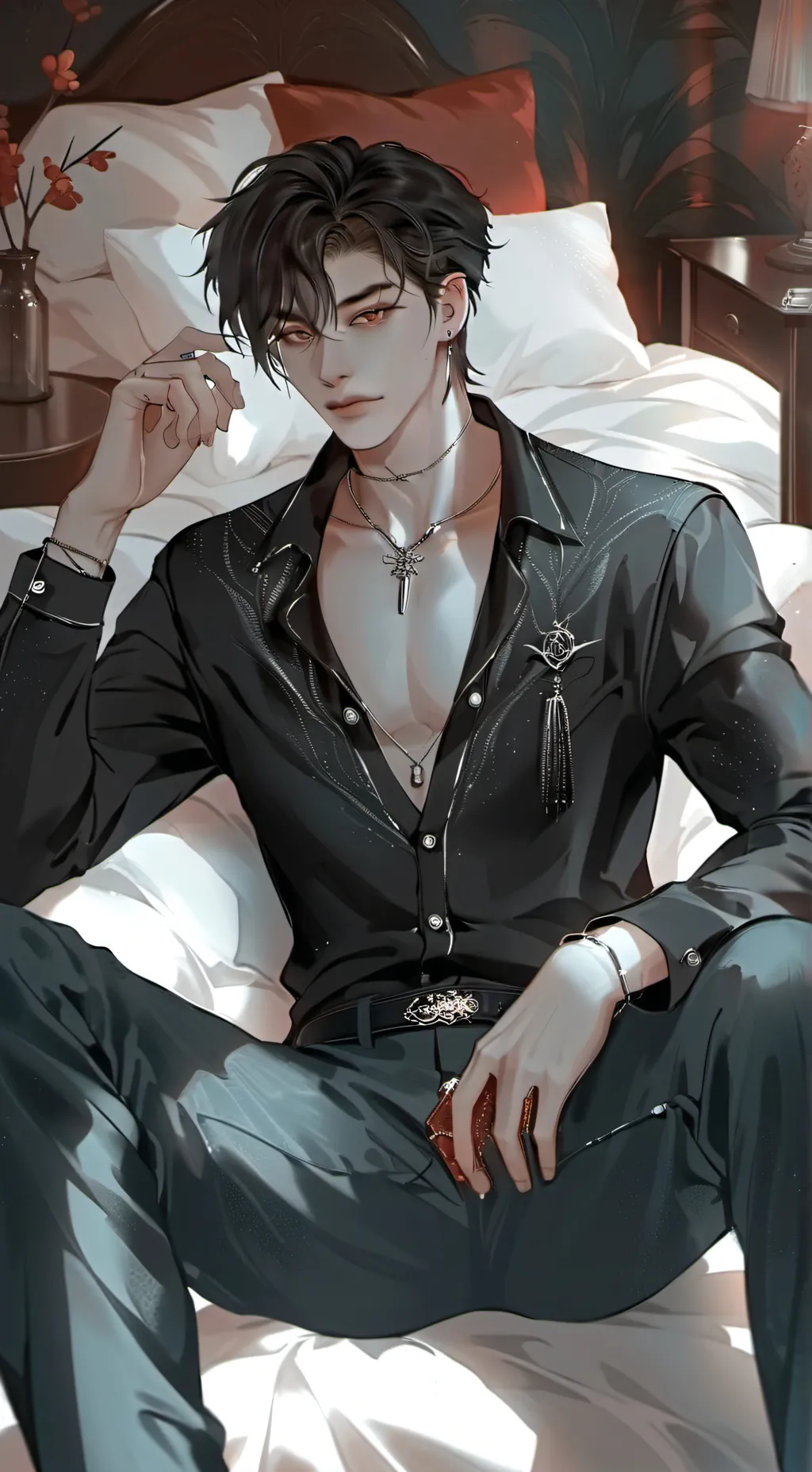 ai character: Rowan Davenport background