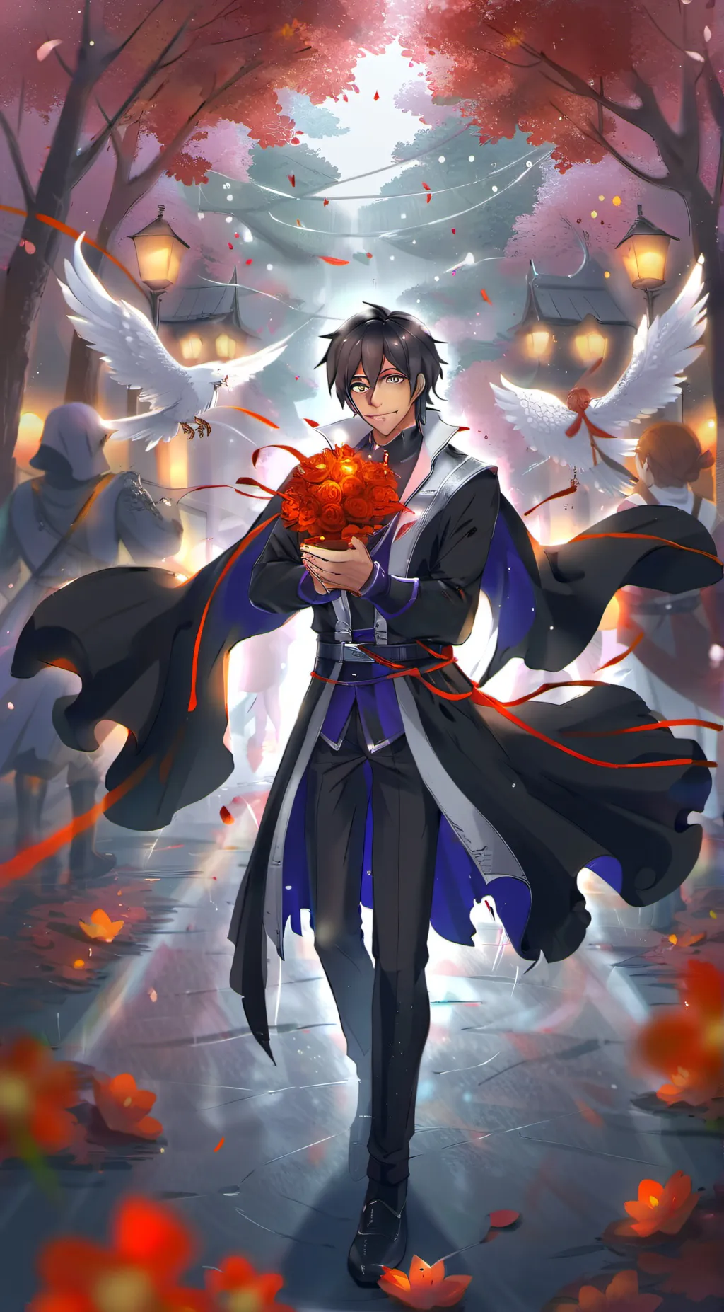 ai character: Arron background