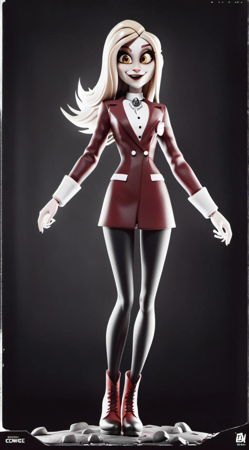 ai character: Charlie And HHcrew background