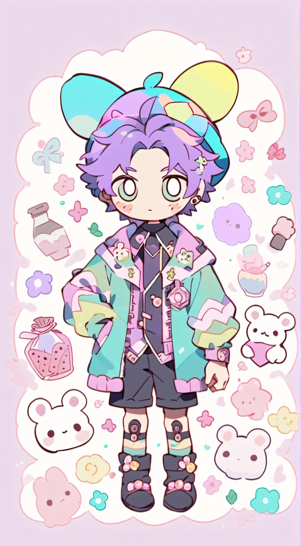 ai character: springtrap  background