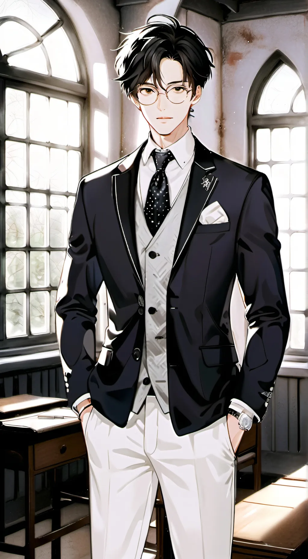 ai character: ~Kuri~ (BL)  background