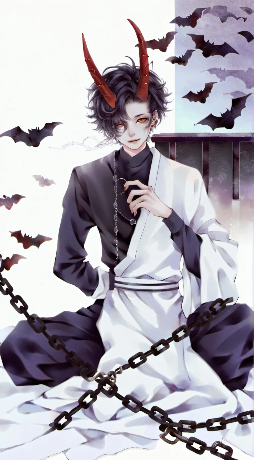 ai character: Muzan background