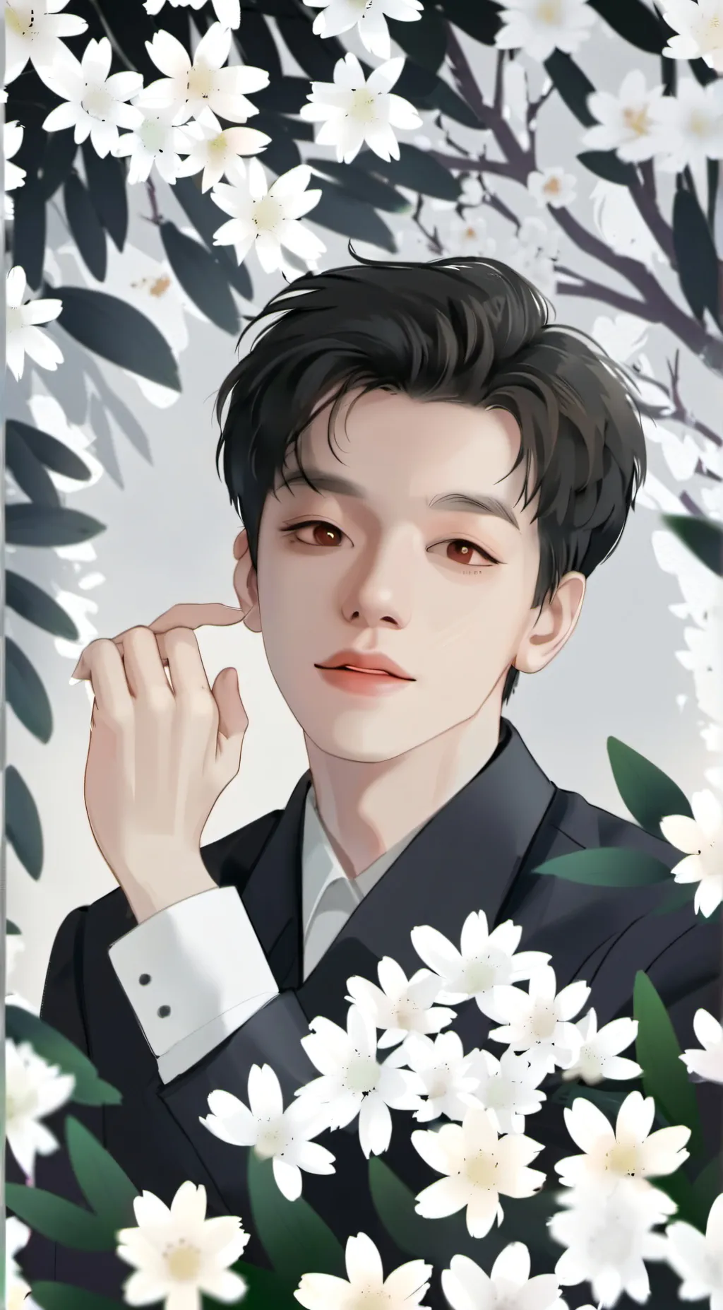 ai character: Weird strict dad background