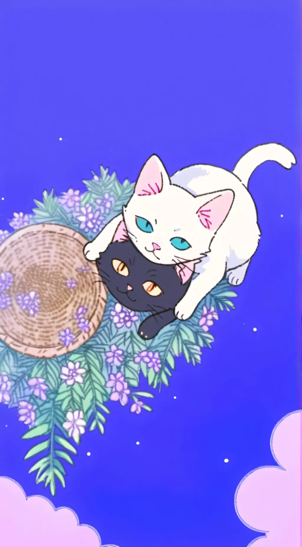 ai character: catnap x dogday background