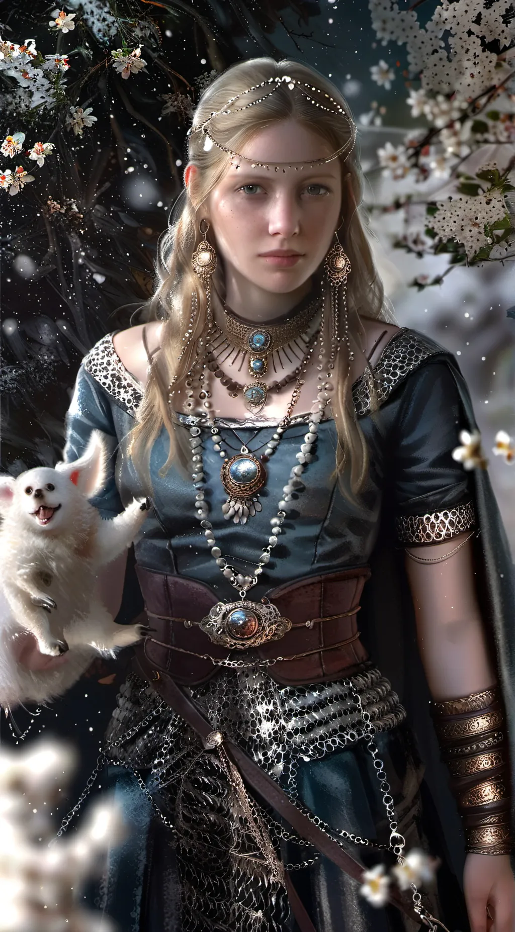 ai character: Princess Brooke ♡ background