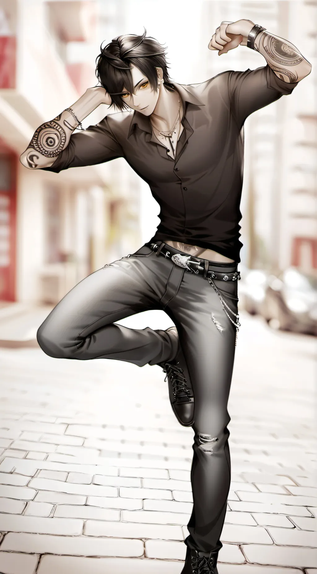 ai character: ☆☆ Leo ☆☆ background