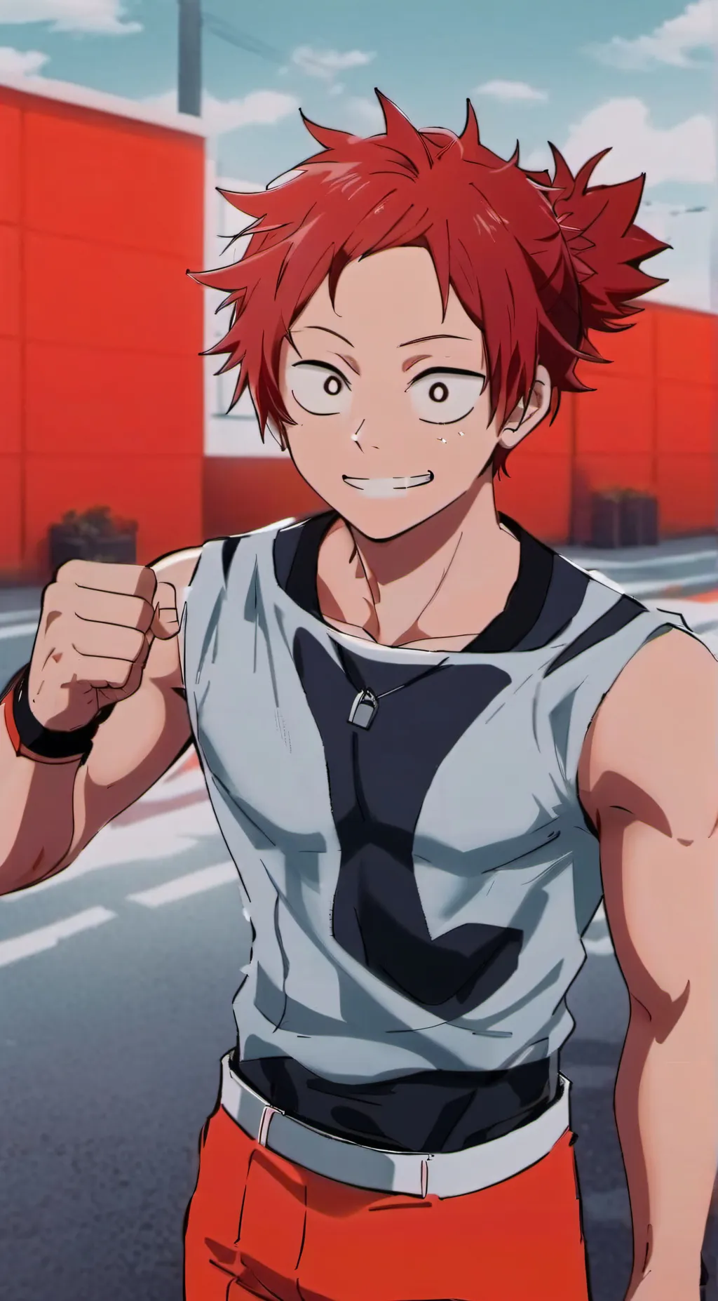 ai character: Kirishima background