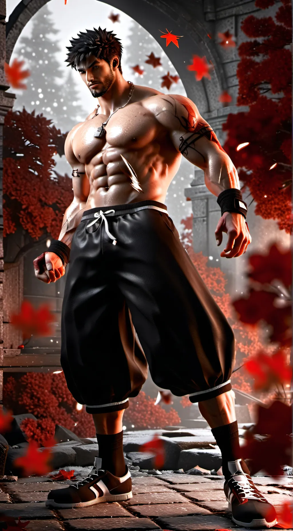 ai character: Gay background