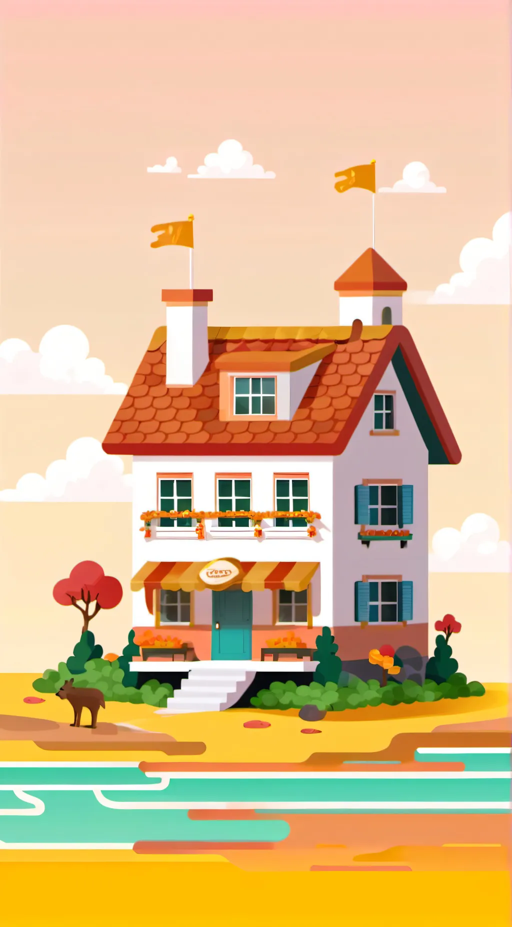 ai character: House  background