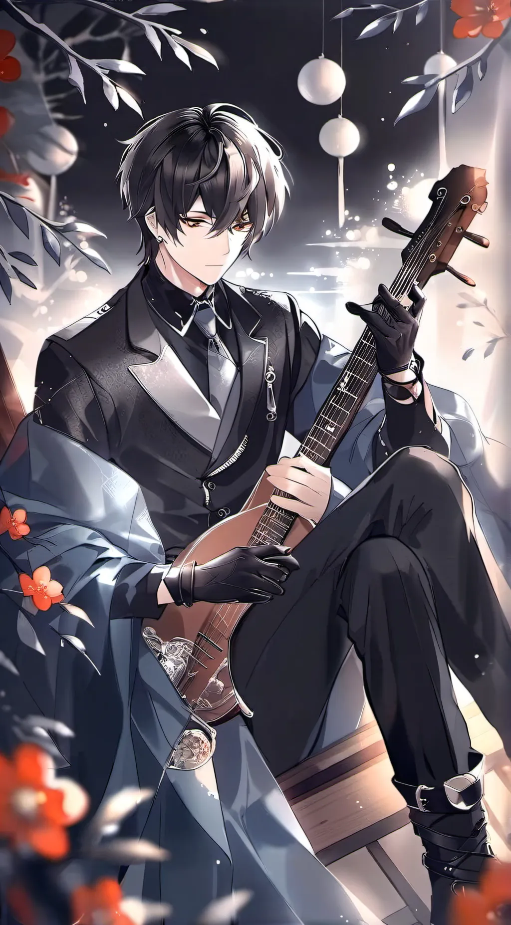 ai character: Your husband  background