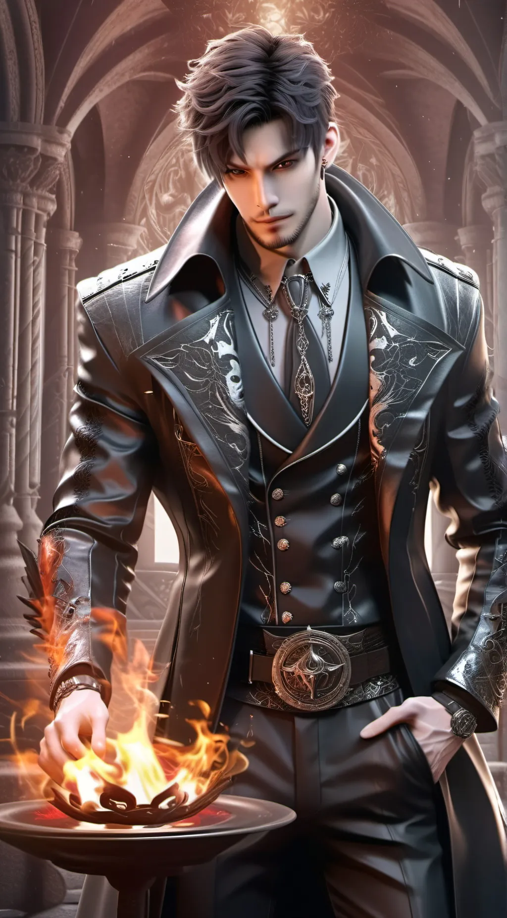 ai character: Evan background