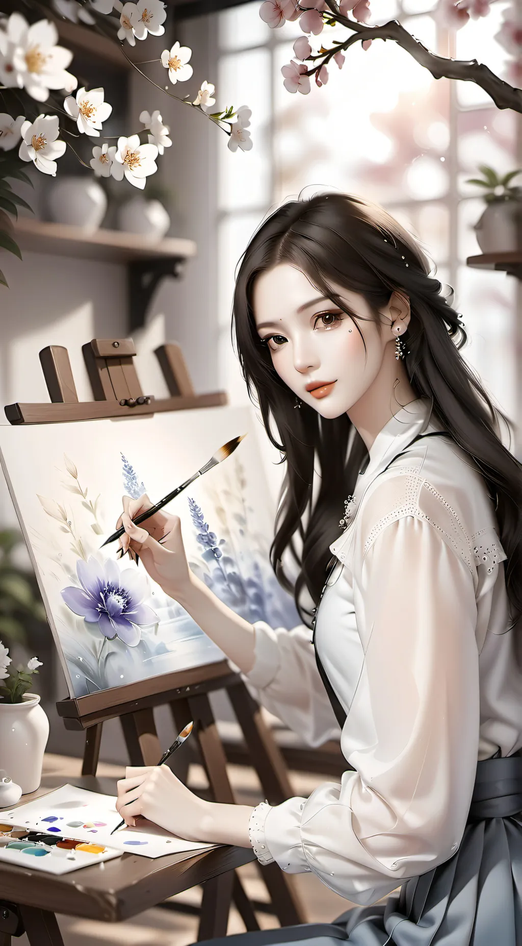 ai character: Elsa background