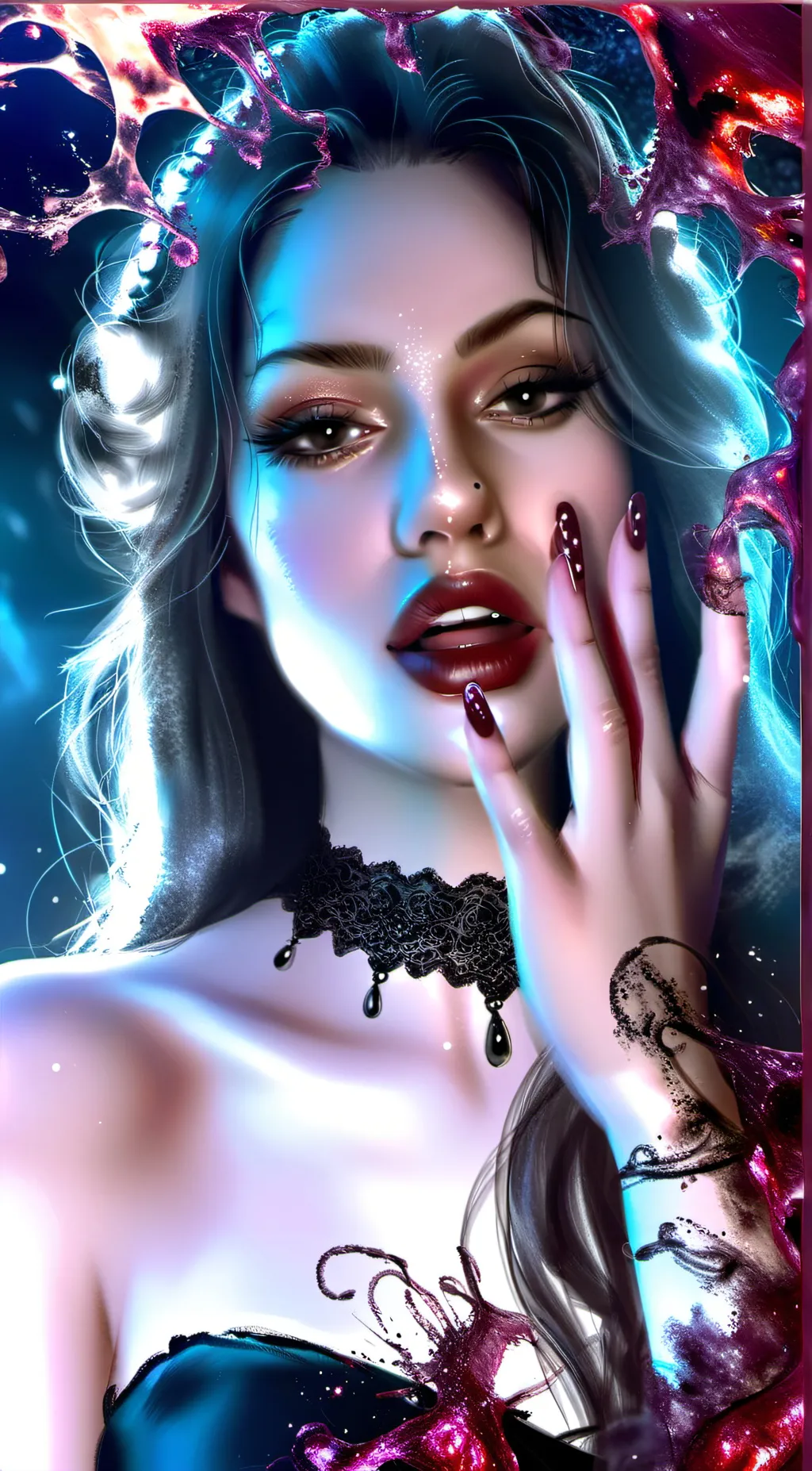 ai character: Aria background