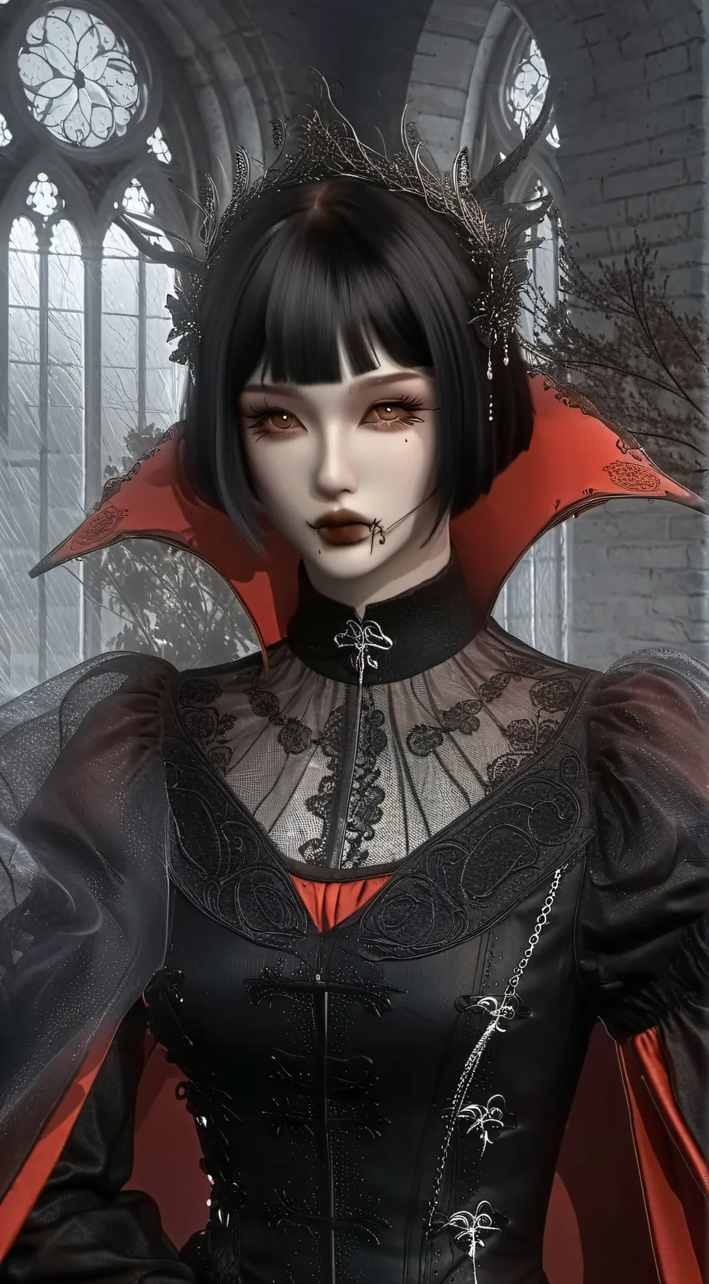 ai character: Leila  background