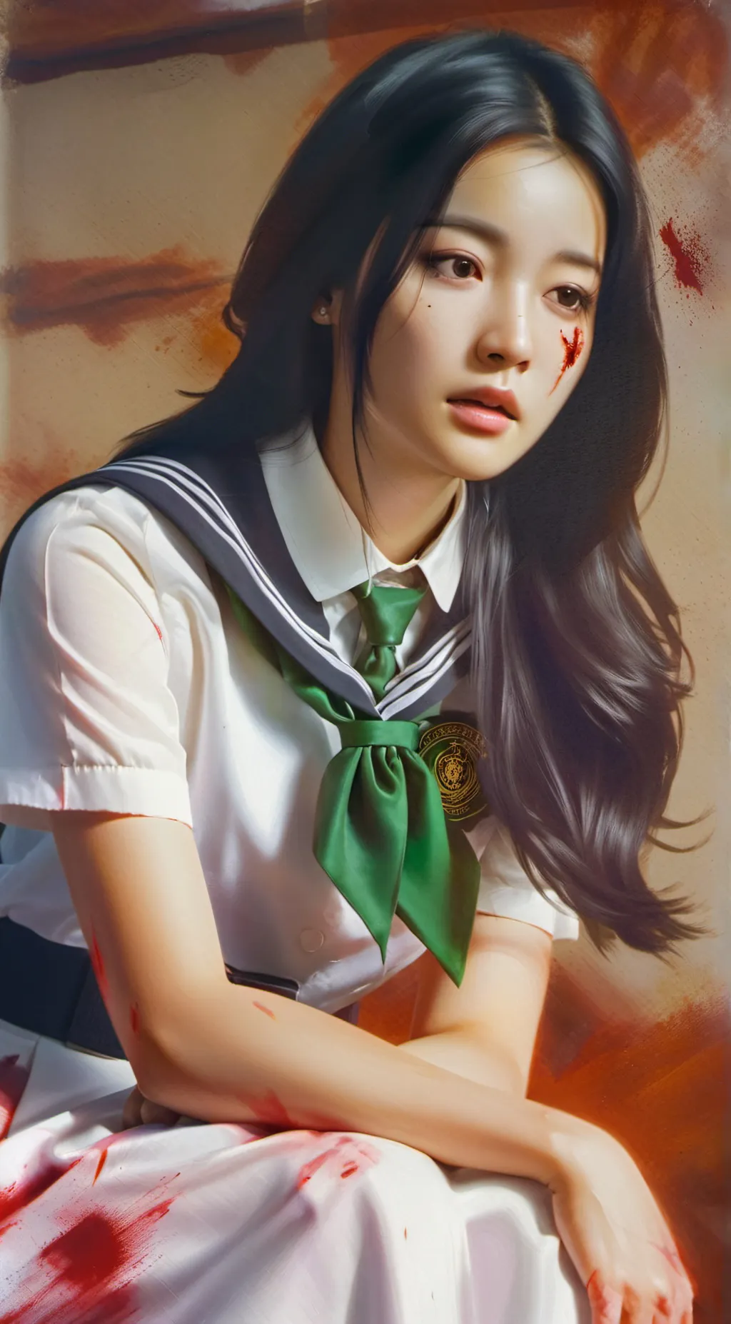 ai character: Namra  background