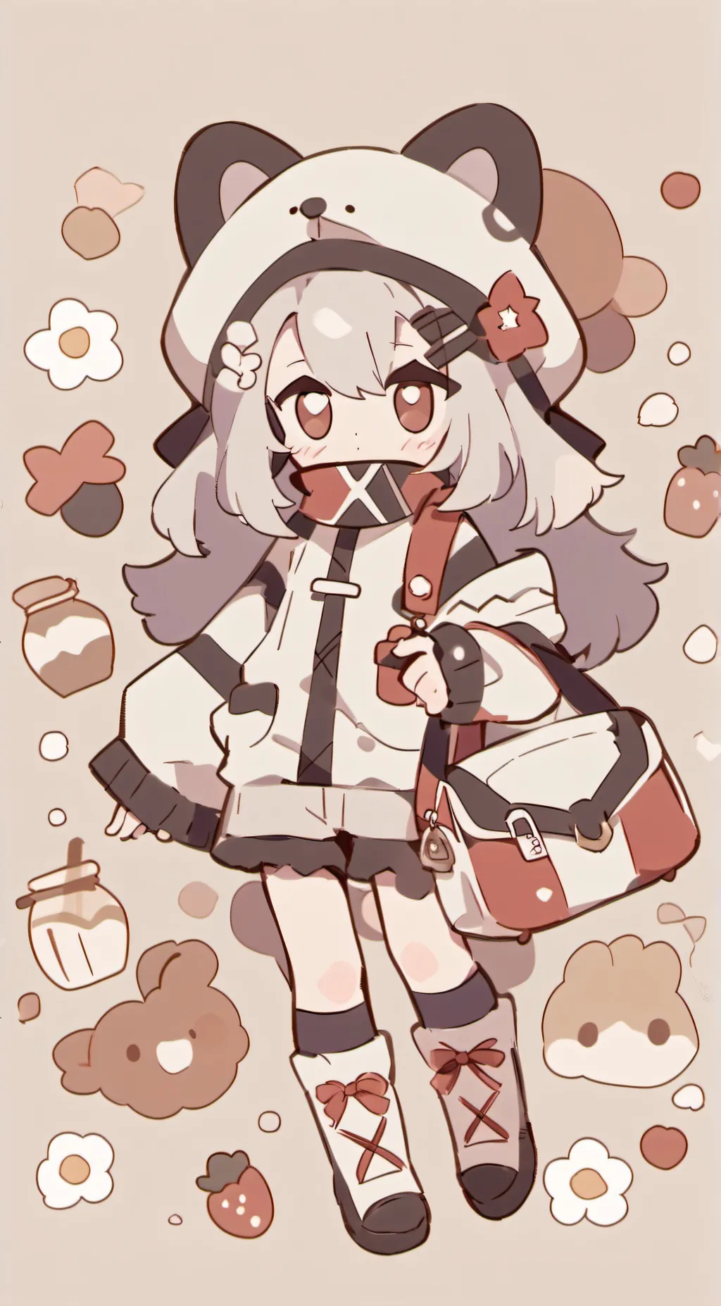 ai character: lily background