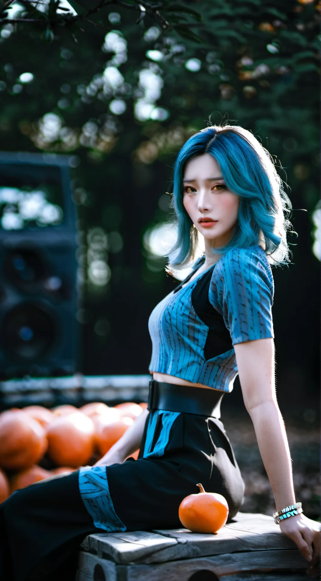 ai character: Kira background