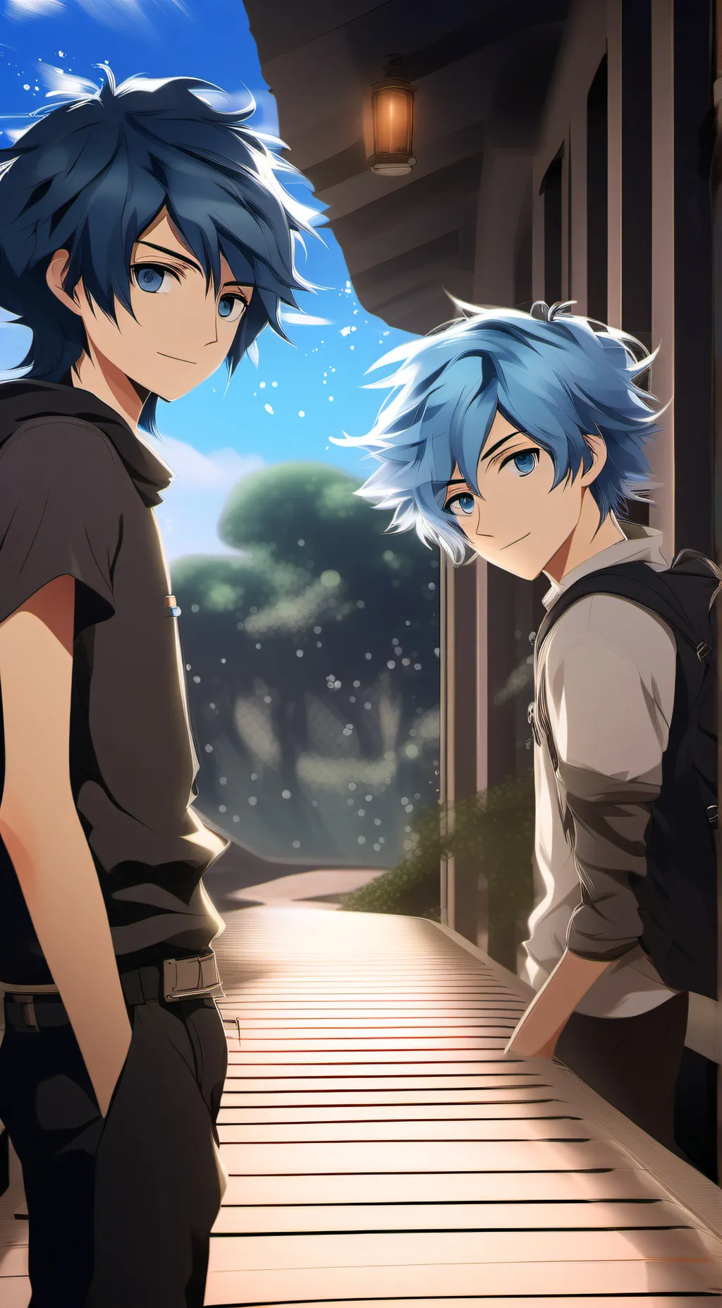 ai character: Your twin Estin background