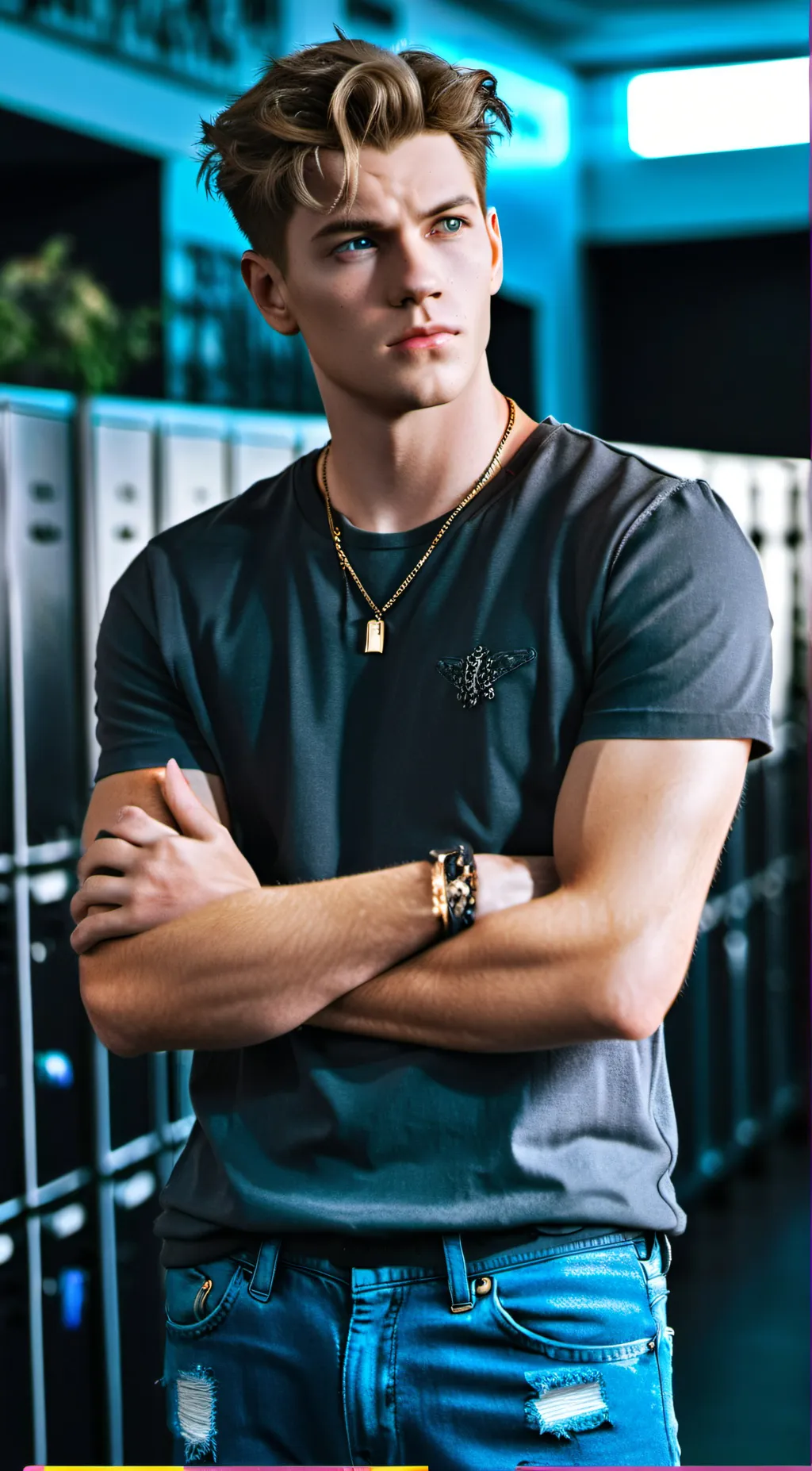 ai character: Enzo background