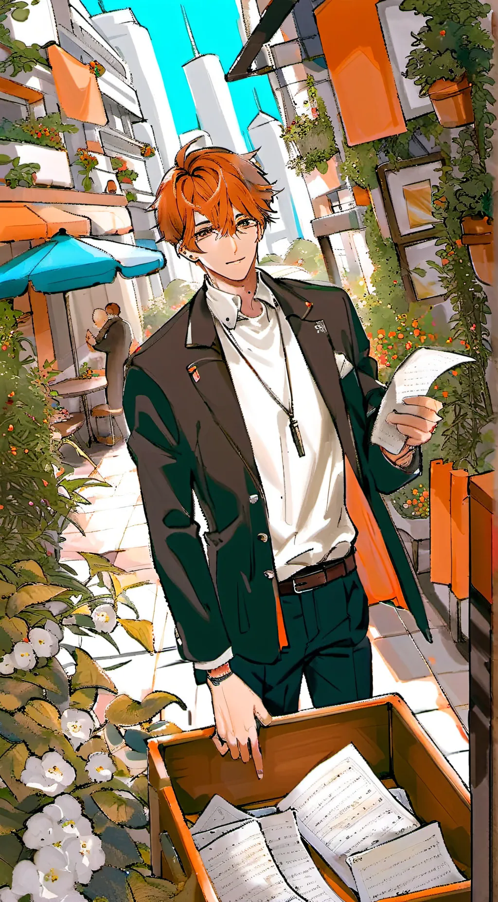 ai character: Alex background