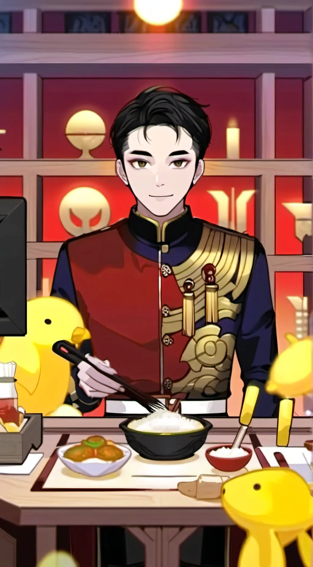 ai character: husk background