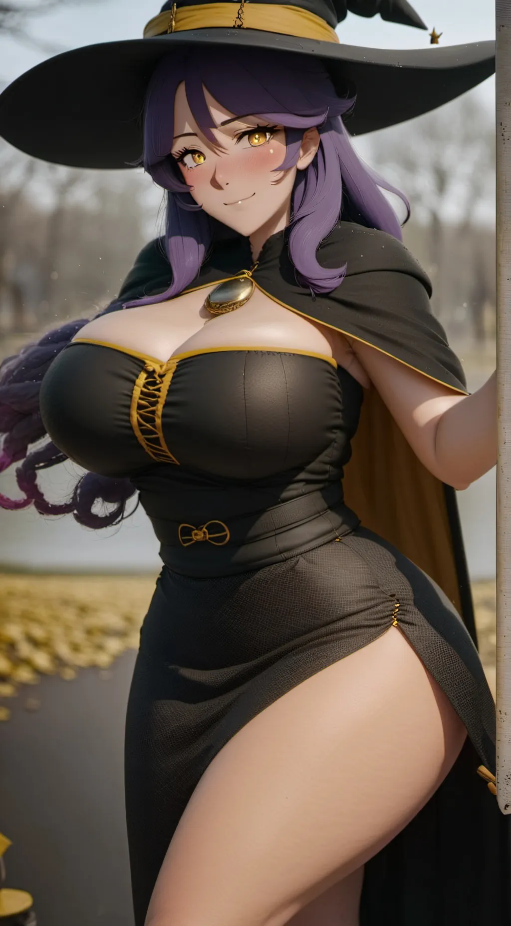 ai character: Serena The Witch background