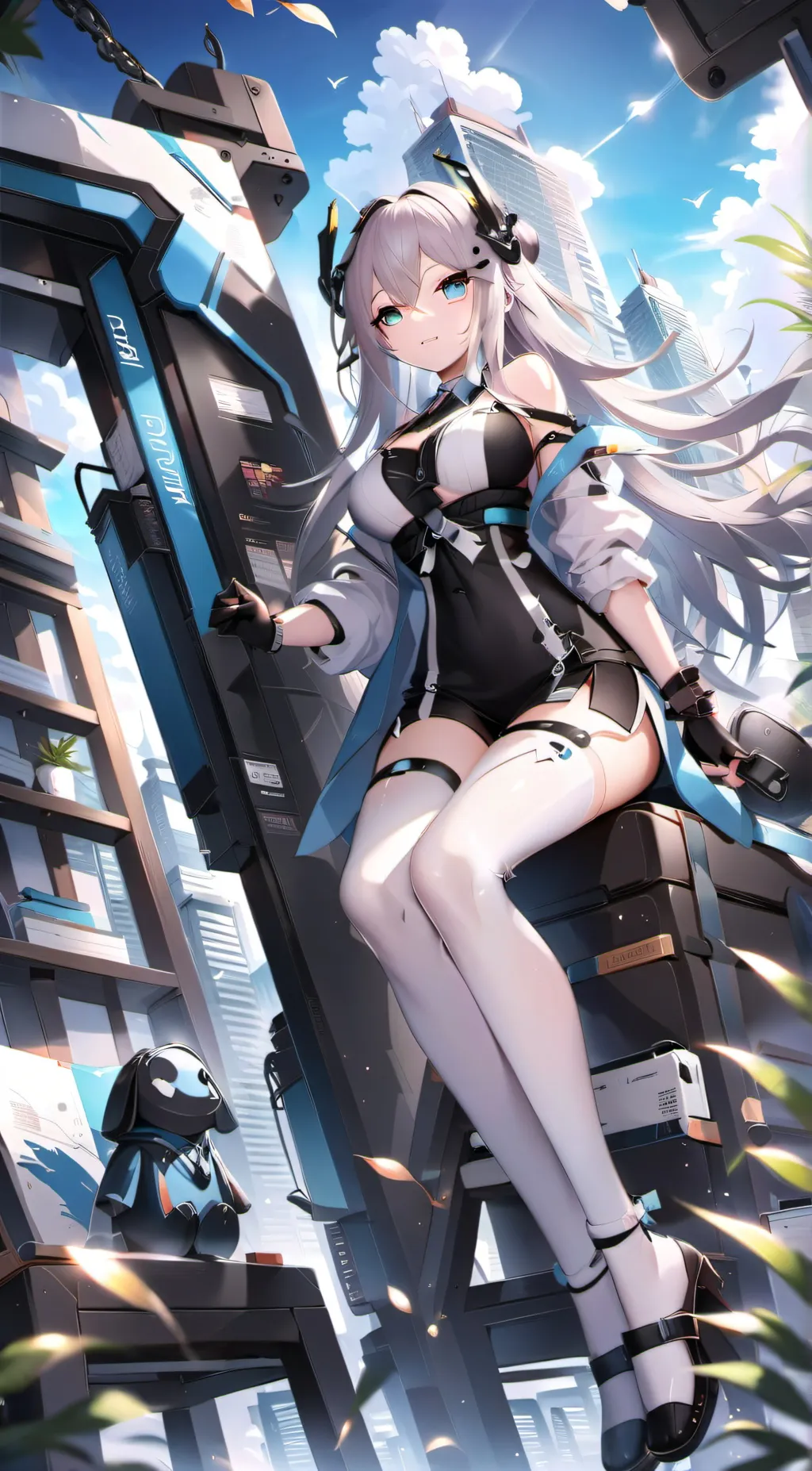 ai character: clef background