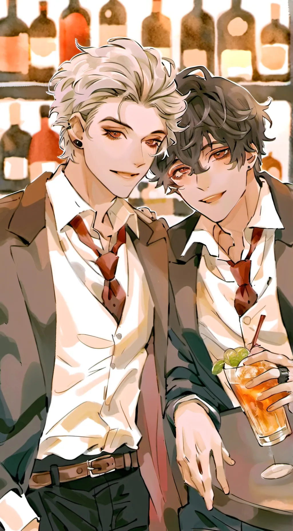 ai character: Ambrose & Alaric background