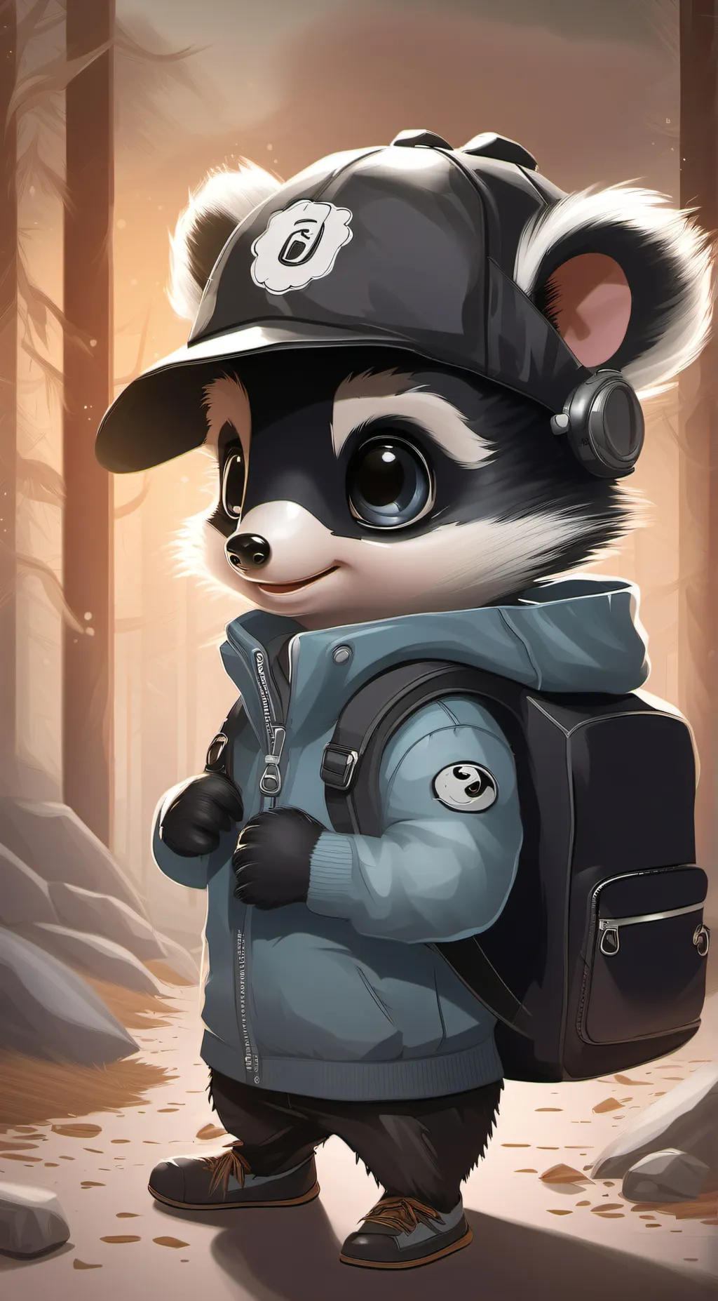 ai character: Slinky  background