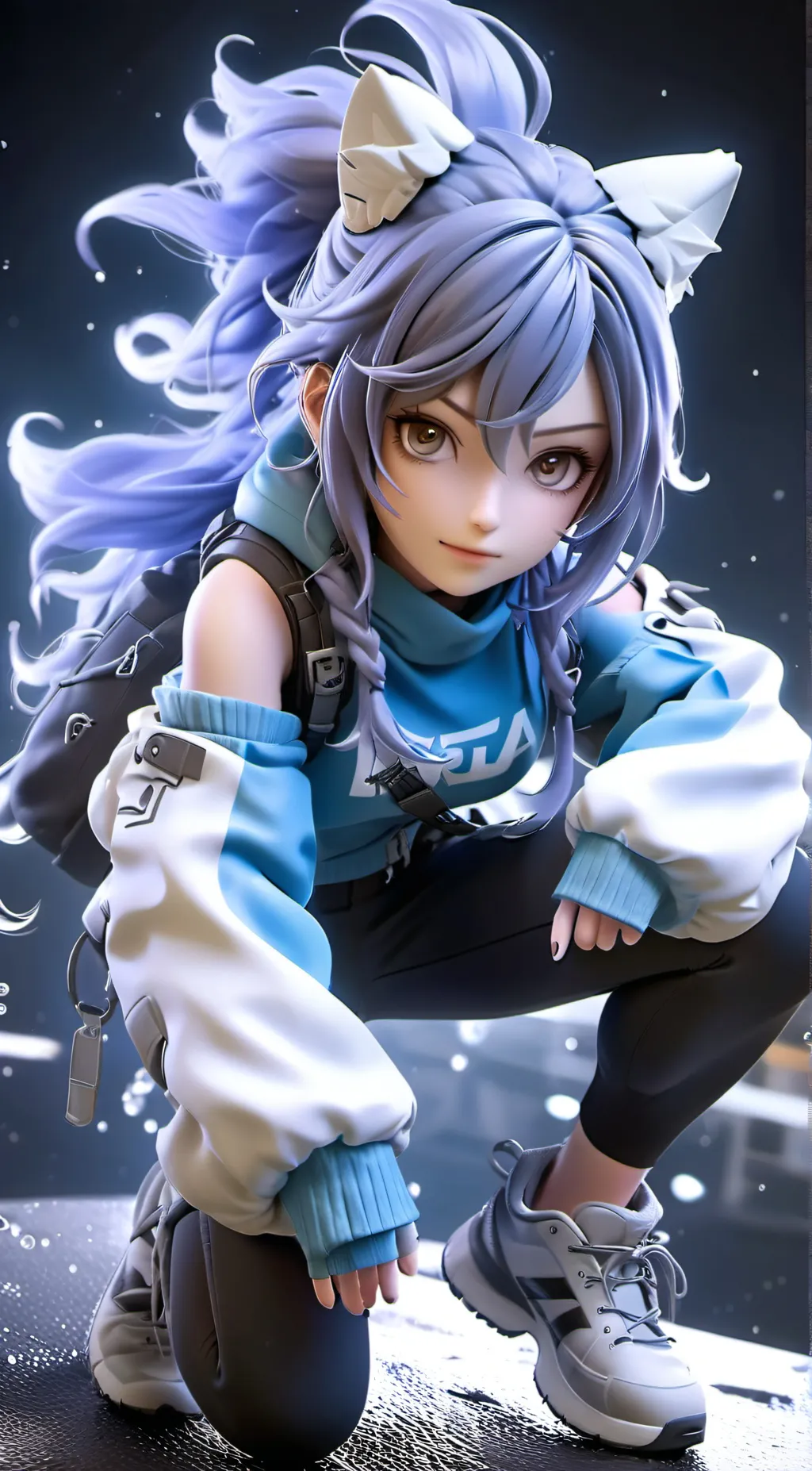 ai character: Lucy background