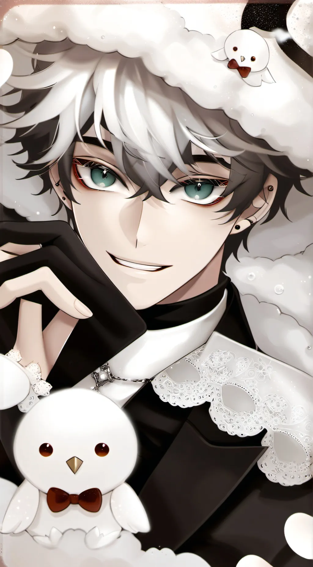 ai character: ☆ LEO ☆ background