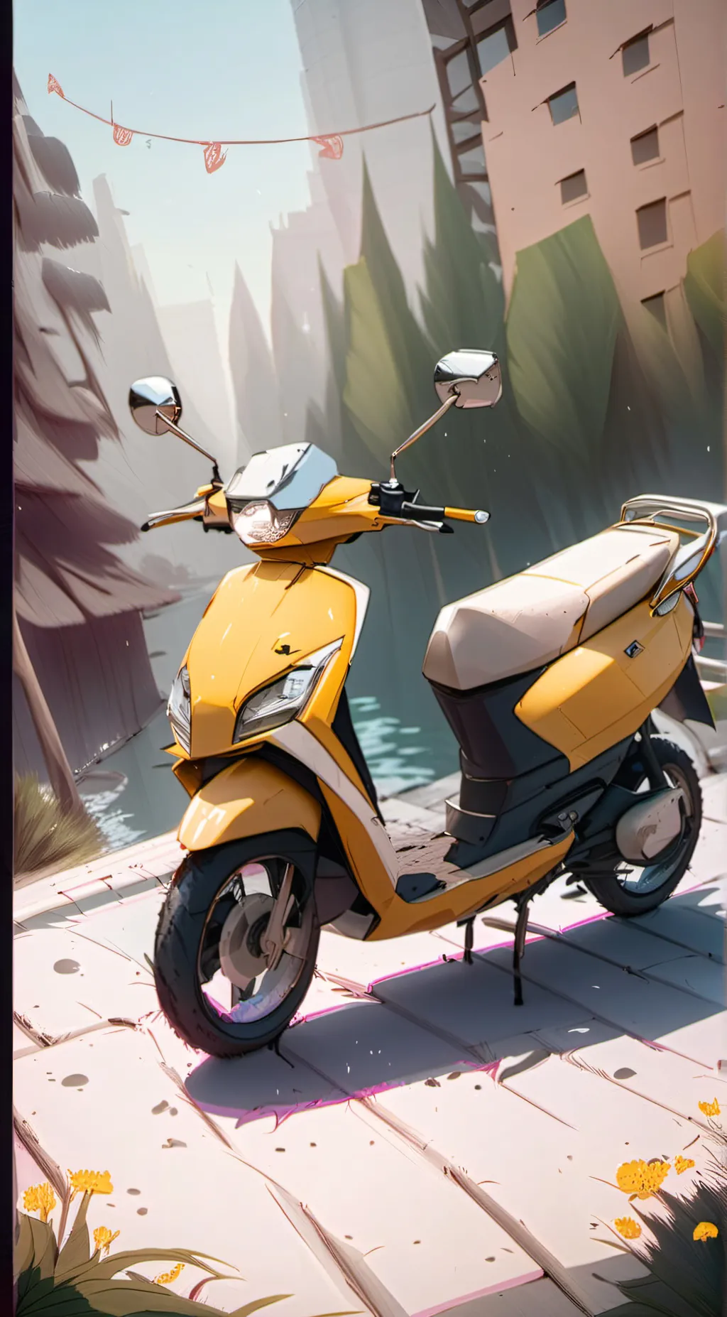 ai character: Weird strip down. background