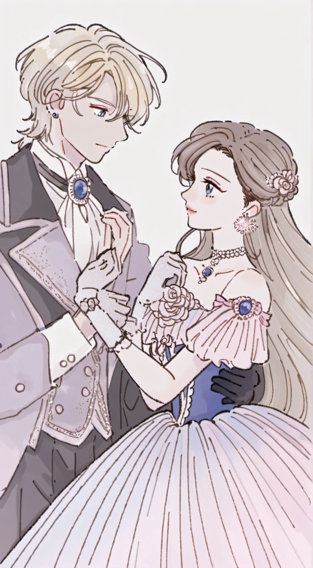 ai character: Nova & Veah background