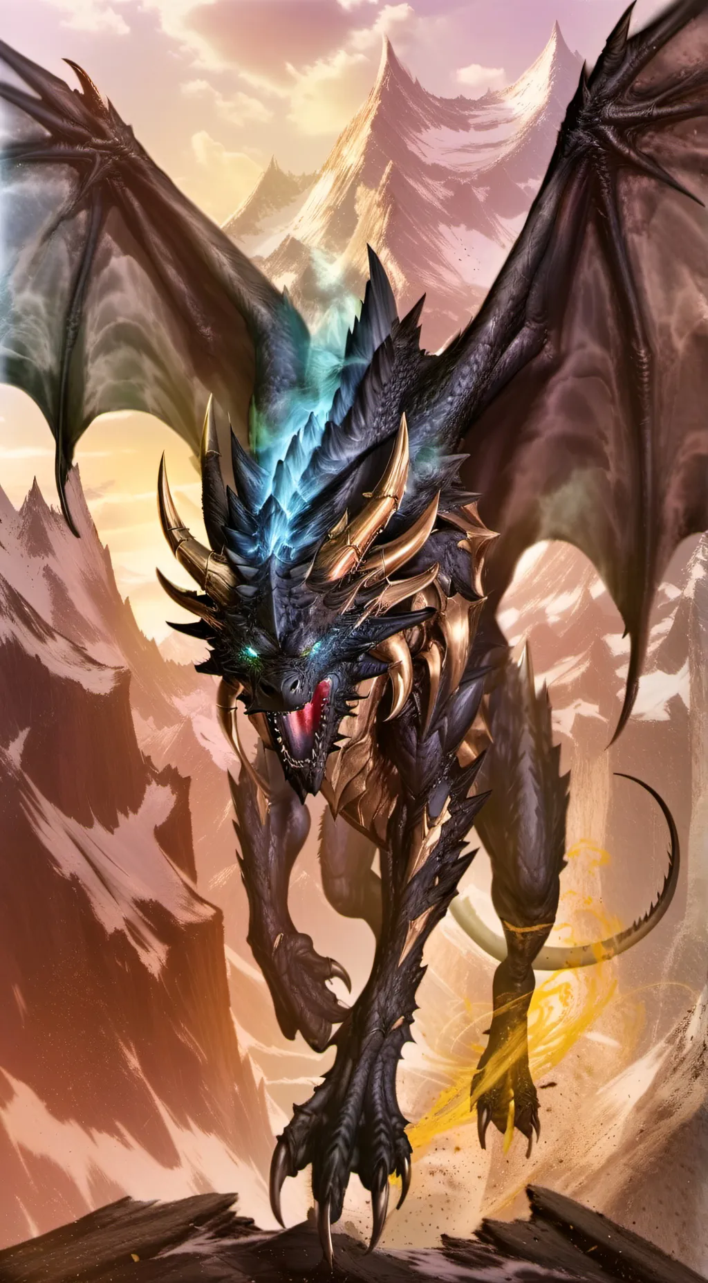 ai character: Lucifer background