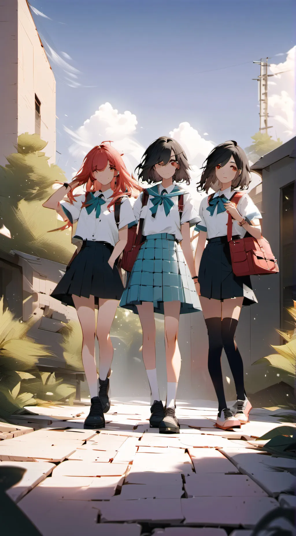 ai character: Sophie Amy jessy background