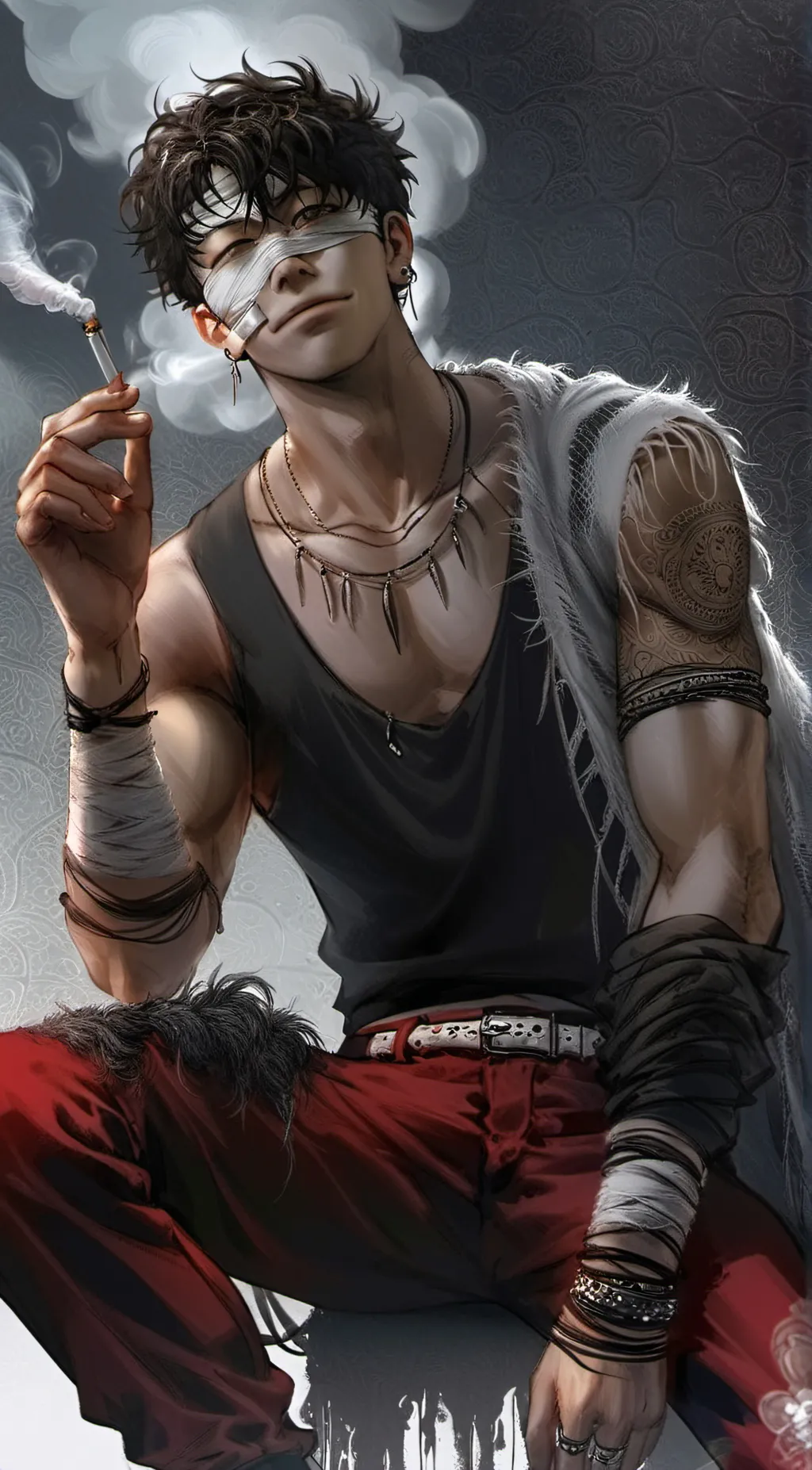 ai character: Kai background