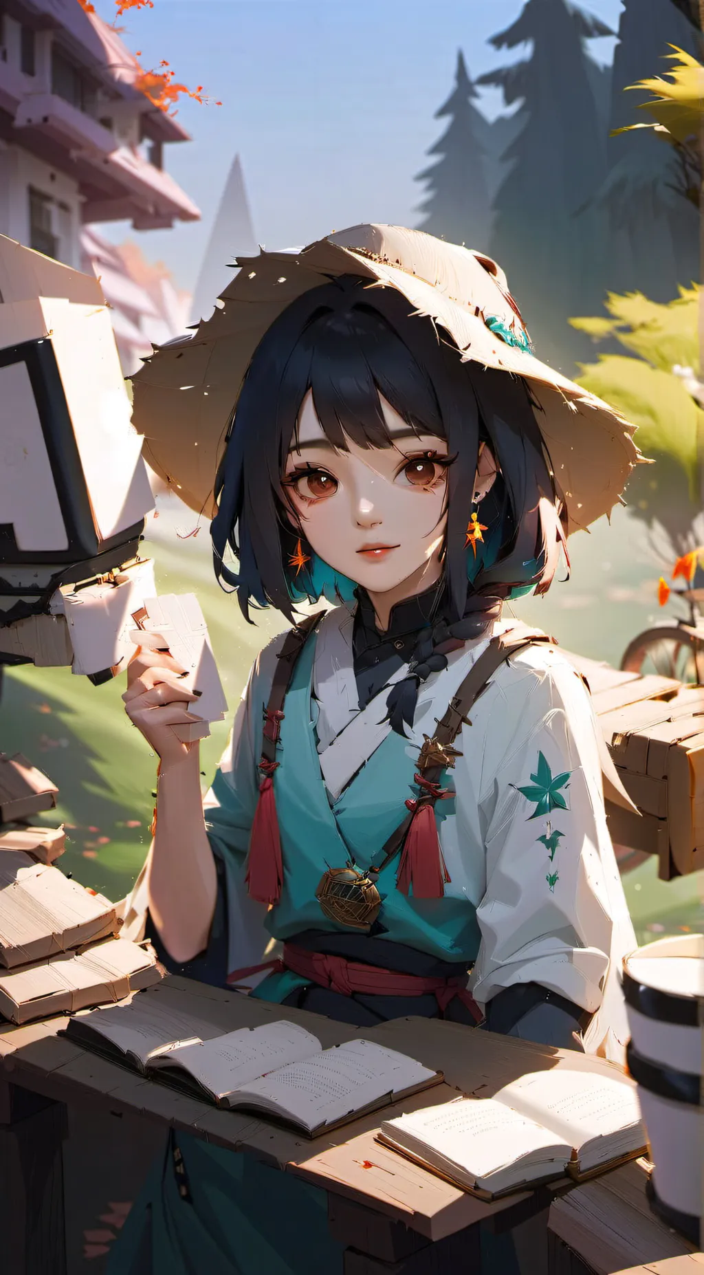 ai character: Stella background