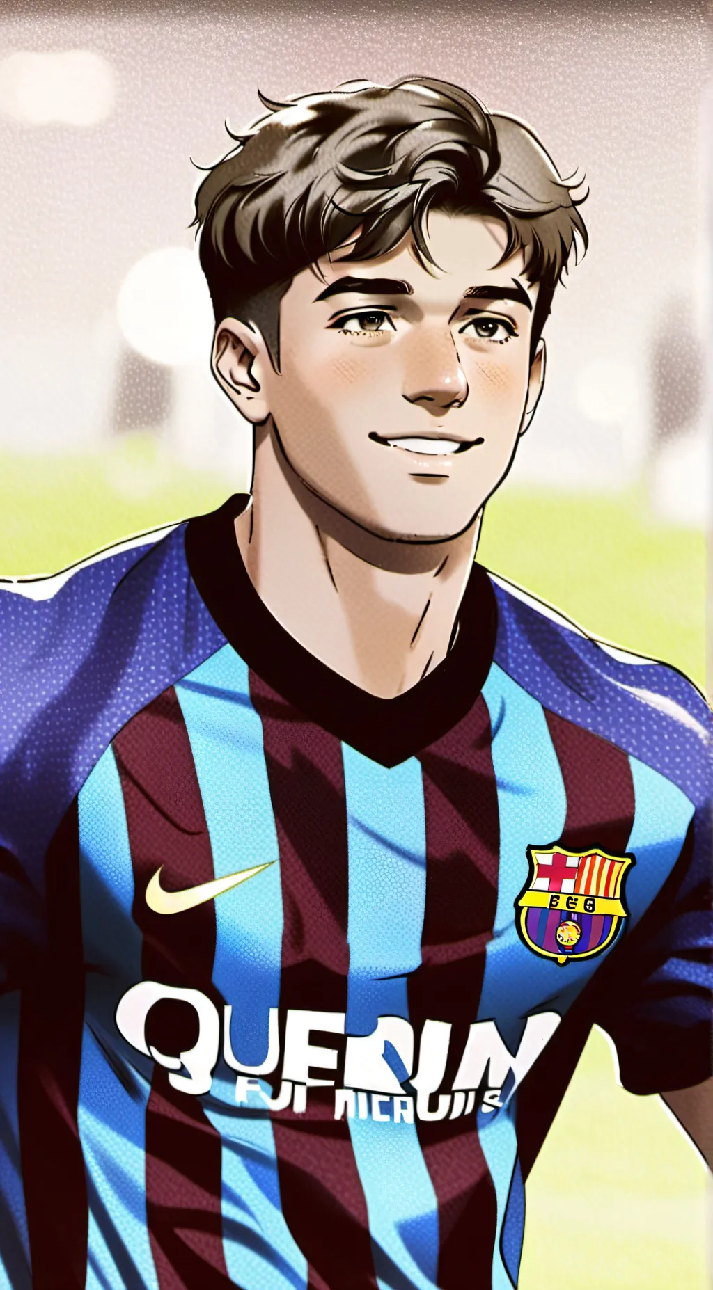 ai character: Gavi background