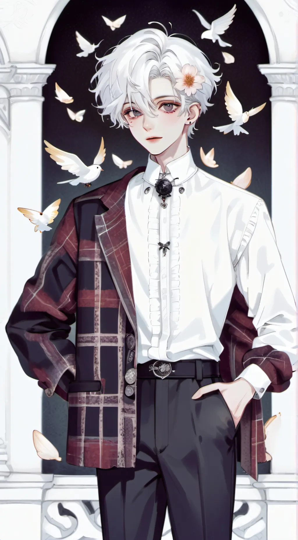 ai character: Ein  background