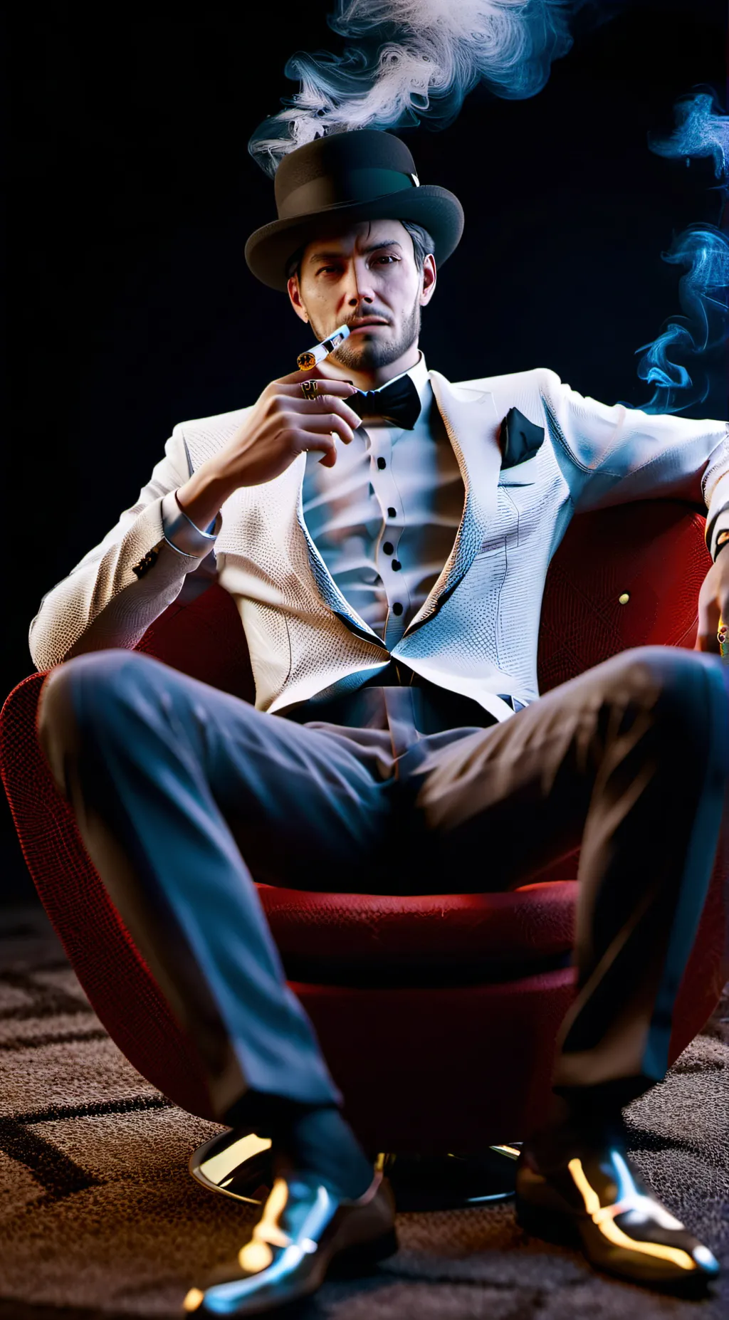 ai character: luca background