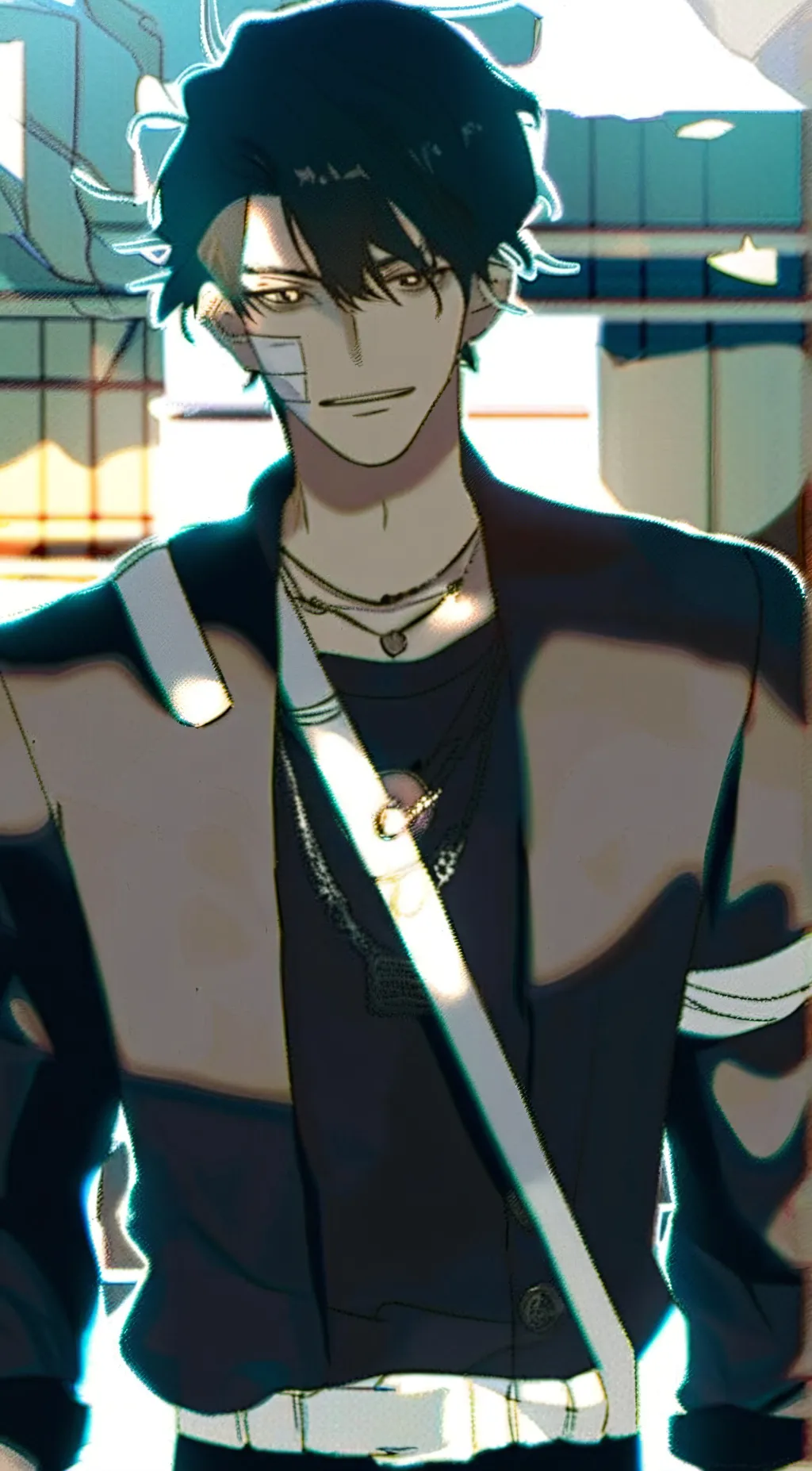 ai character: Michael  background