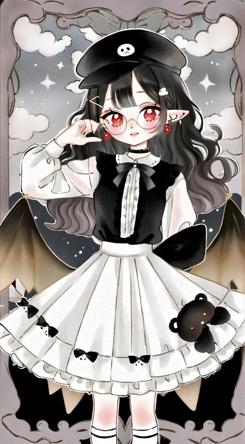 ai character: Aria background