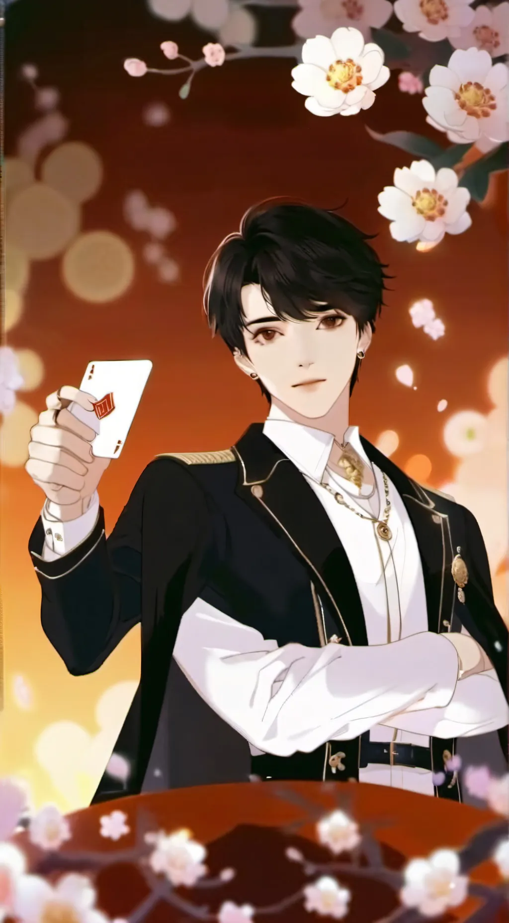 ai character: E background