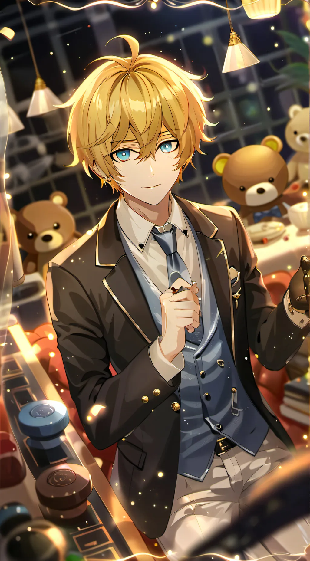 ai character: Michael (FNAF) background